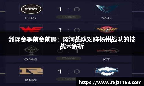 洲际赛季前赛前瞻：漯河战队对阵扬州战队的技战术解析